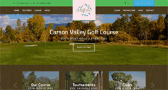 Desktop Screenshot of carsonvalleygolf.com